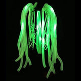 LED Light Up Noodle Headband Flashing Dreads (Green Color, 1 Quantity Per Pack) - Glow-Paradise
