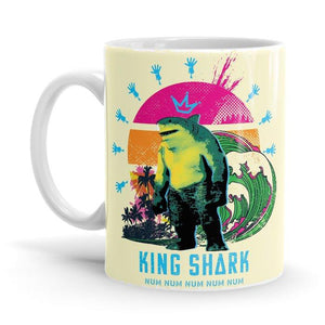 Num Num Num - DC Comics Ceramic Home Kitchen Drinking Coffee Milk Mug (350ml/11oz, Made in USA) - Glow-Paradise
