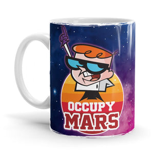 Occupy Mars - Dexter's Laboratory Ceramic Home Kitchen Drinking Coffee Milk Mug (350ml/11oz, Made in USA) - Glow-Paradise