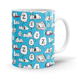 Rebel With Paws - Peanuts Ceramic Home Kitchen Drinking Coffee Milk Mug (350ml/11oz, Made in USA) - Glow-Paradise