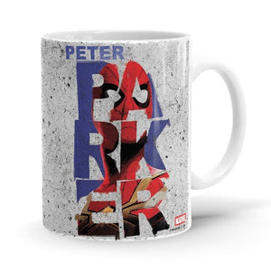 Peter Parker Graffiti - Marvel Ceramic Home Kitchen Drinking Coffee Milk Mug (350ml/11oz, Made in USA) - Glow-Paradise