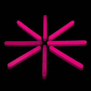 1.5 Inch Mini Glow Sticks (Pink Color, 50 Count Per Pack) - Glow-Paradise