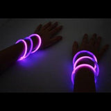 Glow Eyeglasses Bi-Color - Aviator Style- Bi Pink/Purple (50 Eye Glassess Per Pack) - Glow-Paradise