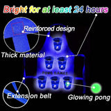 LED Light Up Beverage Apron Pong Cups Fun Game Set (1 Per Pack) - Glow-Paradise