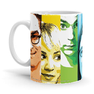 Pop Stripes - The Big Bang Theory Ceramic Home Kitchen Drinking Coffee Milk Mug (350ml/11oz, Made in USA) - Glow-Paradise