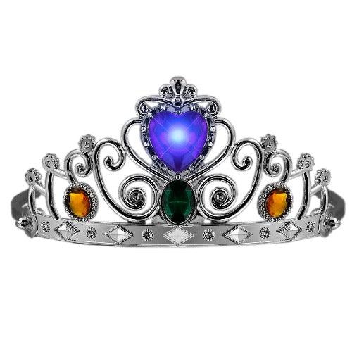Light Up Princess Heart Tiara (1 Hat Per Pack) - Glow-Paradise