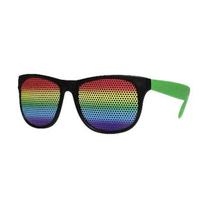 Rainbow Party Sunglasses (1 Sunglasses Per Pack) - Glow-Paradise