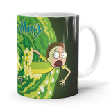 Coming Through - Rick And Morty Ceramic Home Kitchen Drinking Coffee Milk Mug (350ml/11oz, Made in USA) - Glow-Paradise