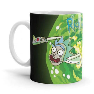 Coming Through - Rick And Morty Ceramic Home Kitchen Drinking Coffee Milk Mug (350ml/11oz, Made in USA) - Glow-Paradise
