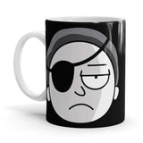 Evil Morty - Rick And Morty Ceramic Home Kitchen Drinking Coffee Milk Mug (350ml/11oz, Made in USA) - Glow-Paradise