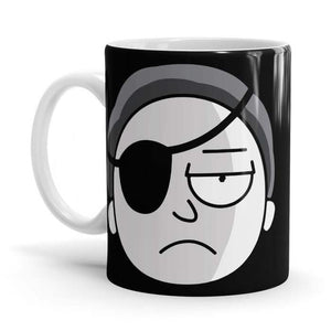 Evil Morty - Rick And Morty Ceramic Home Kitchen Drinking Coffee Milk Mug (350ml/11oz, Made in USA) - Glow-Paradise