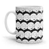 Evil Morty Pattern - Rick And Morty Official Mug - Glow-Paradise