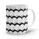 Evil Morty Pattern - Rick And Morty Official Mug - Glow-Paradise