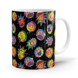 Spaced Out - Rick And Morty Ceramic Home Kitchen Drinking Coffee Milk Mug (350ml/11oz, Made in USA) - Glow-Paradise