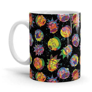 Spaced Out - Rick And Morty Ceramic Home Kitchen Drinking Coffee Milk Mug (350ml/11oz, Made in USA) - Glow-Paradise