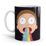 Goodbye Moonmen - Rick And Morty Ceramic Home Kitchen Drinking Coffee Milk Mug (350ml/11oz, Made in USA) - Glow-Paradise
