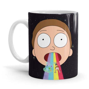 Goodbye Moonmen - Rick And Morty Ceramic Home Kitchen Drinking Coffee Milk Mug (350ml/11oz, Made in USA) - Glow-Paradise