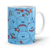 Meeseeks Army - Rick And Morty Ceramic Home Kitchen Drinking Coffee Milk Mug (350ml/11oz, Made in USA) - Glow-Paradise