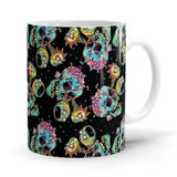 Monster Pattern - Rick And Morty Ceramic Home Kitchen Drinking Coffee Milk Mug (350ml/11oz, Made in USA) - Glow-Paradise