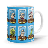 Rick O Rama - Rick And Morty Ceramic Home Kitchen Drinking Coffee Milk Mug (350ml/11oz, Made in USA) - Glow-Paradise
