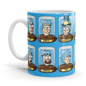 Rick O Rama - Rick And Morty Ceramic Home Kitchen Drinking Coffee Milk Mug (350ml/11oz, Made in USA) - Glow-Paradise