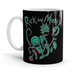 Rick's Lab - Rick And Morty Ceramic Home Kitchen Drinking Coffee Milk Mug (350ml/11oz, Made in USA) - Glow-Paradise