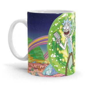 Ricksy Business - Rick And Morty Ceramic Home Kitchen Drinking Coffee Milk Mug (350ml/11oz, Made in USA) - Glow-Paradise
