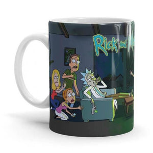 Total Rickall - Rick And Morty Ceramic Home Kitchen Drinking Coffee Milk Mug (350ml/11oz, Made in USA) - Glow-Paradise