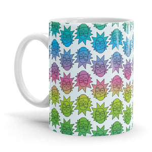 Rick Blots - Rick And Morty Ceramic Home Kitchen Drinking Coffee Milk Mug (350ml/11oz, Made in USA) - Glow-Paradise