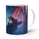 Rise of Skywalker Battle - Star Wars Ceramic Home Kitchen Drinking Coffee Milk Mug (350ml/11oz, Made in USA) - Glow-Paradise