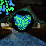 Glow in The Dark Garden Rocks And Pebbles (200 Stones Per Pack) - Glow-Paradise