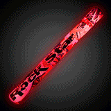 LED Light Up 16 Inch Rock Star Theme Foam Stick (1 Per Pack) - Glow-Paradise