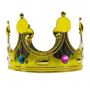 Gold Royalty Crown (1 Quantity Per Pack) - Glow-Paradise
