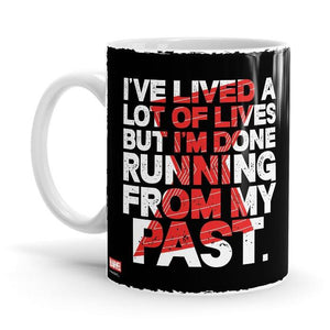 Running From My Past - Marvel Ceramic Home Kitchen Drinking Coffee Milk Mug (350ml/11oz, Made in USA) - Glow-Paradise