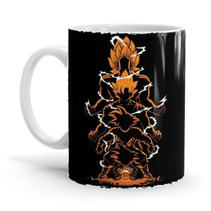 DBZ: Evolution - Dragon Ball Z Ceramic Home Kitchen Drinking Coffee Milk Mug (350ml/11oz, Made in USA) - Glow-Paradise
