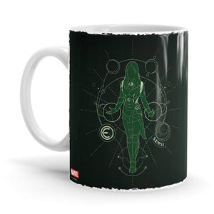 Sersi: Constellation - Marvel Ceramic Home Kitchen Drinking Coffee Milk Mug (350ml/11oz, Made in USA) - Glow-Paradise