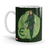 Sersi: Graffiti Art - Marvel Ceramic Home Kitchen Drinking Coffee Milk Mug (350ml/11oz, Made in USA) - Glow-Paradise