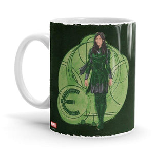 Sersi: Graffiti Art - Marvel Ceramic Home Kitchen Drinking Coffee Milk Mug (350ml/11oz, Made in USA) - Glow-Paradise
