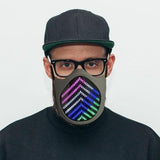 LED Silicone App Controlled Face Mask (1 Mask Per Pack) - Glow-Paradise