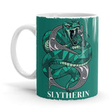 Slytherin Charm - Harry Potter Ceramic Home Kitchen Drinking Coffee Milk Mug (350ml/11oz, Made in USA) - Glow-Paradise