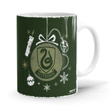 Slytherin Christmas - Harry Potter Ceramic Home Kitchen Drinking Coffee Milk Mug (350ml/11oz, Made in USA) - Glow-Paradise