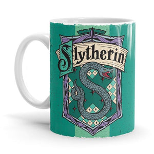 Slytherin Crest - Harry Potter Ceramic Home Kitchen Drinking Coffee Milk Mug (350ml/11oz, Made in USA) - Glow-Paradise