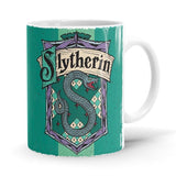 Slytherin Crest - Harry Potter Ceramic Home Kitchen Drinking Coffee Milk Mug (350ml/11oz, Made in USA) - Glow-Paradise