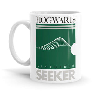 Slytherin Seeker - Harry Potter Ceramic Home Kitchen Drinking Coffee Milk Mug (350ml/11oz, Made in USA) - Glow-Paradise