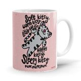 Soft Kitty - The Big Bang Theory Ceramic Home Kitchen Drinking Coffee Milk Mug (350 ml/11oz, Made in USA) - Glow-Paradise