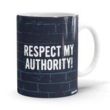 Respect My Authoritah - South Park Ceramic Home Kitchen Drinking Coffee Milk Mug (350ml/11oz, Made in USA)x - Glow-Paradise