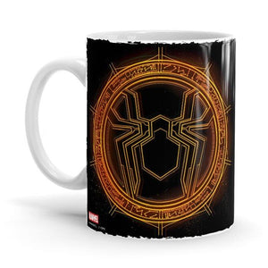 Spider-Man: Spell Logo - Marvel Ceramic Home Kitchen Drinking Coffee Milk Mug (350ml/11oz, Made in USA) - Glow-Paradise