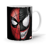Spidey vs Venom - Marvel Ceramic Home Kitchen Drinking Coffee Milk Mug (350ml/11oz, Made in USA) - Glow-Paradise