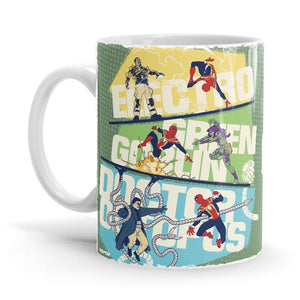 Spidey VS Villains - Marvel Official Mug - Glow-Paradise