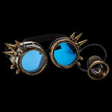 Spiked Steampunk Goggles With Magnifier (1 Quantity Per Pack) - Glow-Paradise